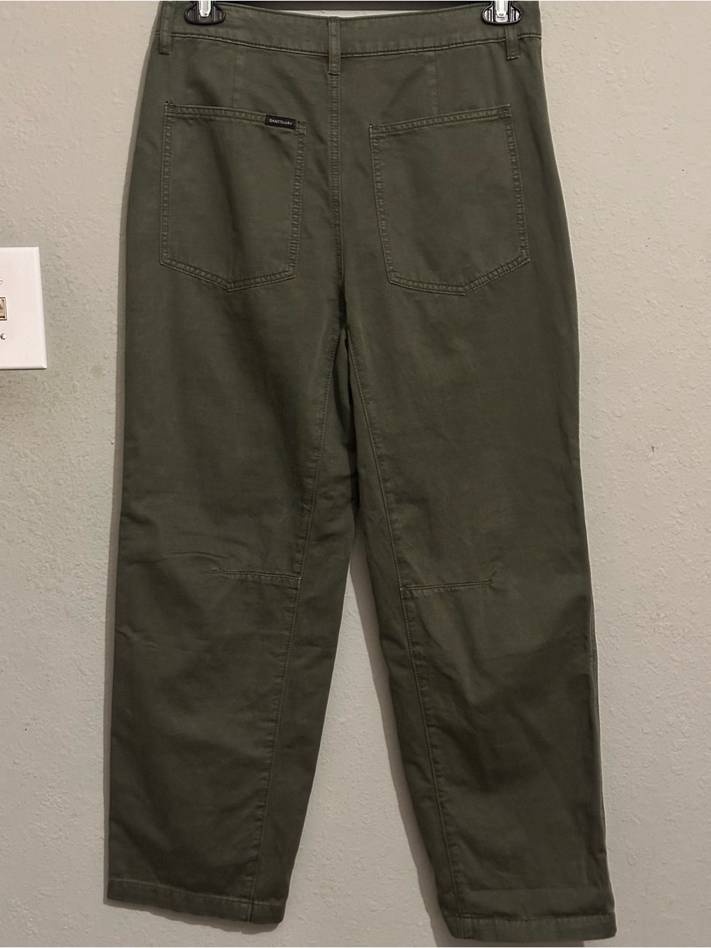 SANCTUARY BOYFRIEND UTILITY PANT KALAMATA NWT - Picture 10 of 17